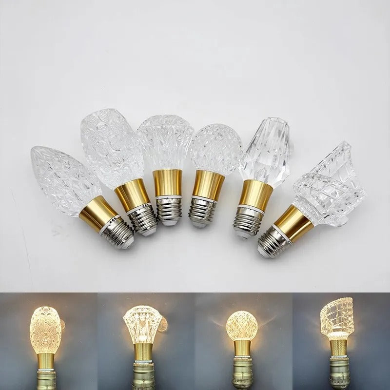 Crystal light bulbs