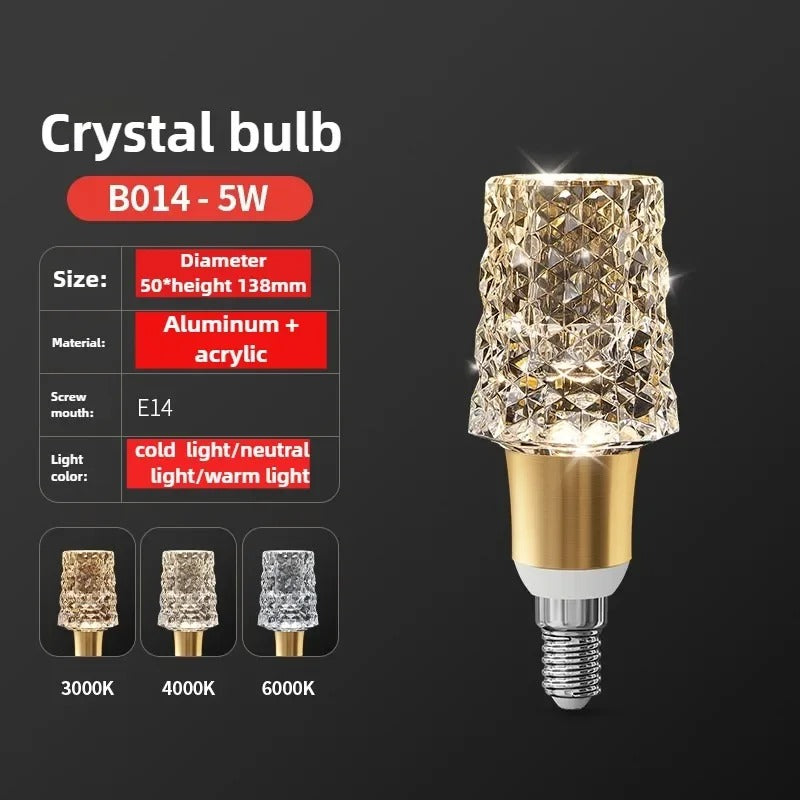 Crystal light bulbs