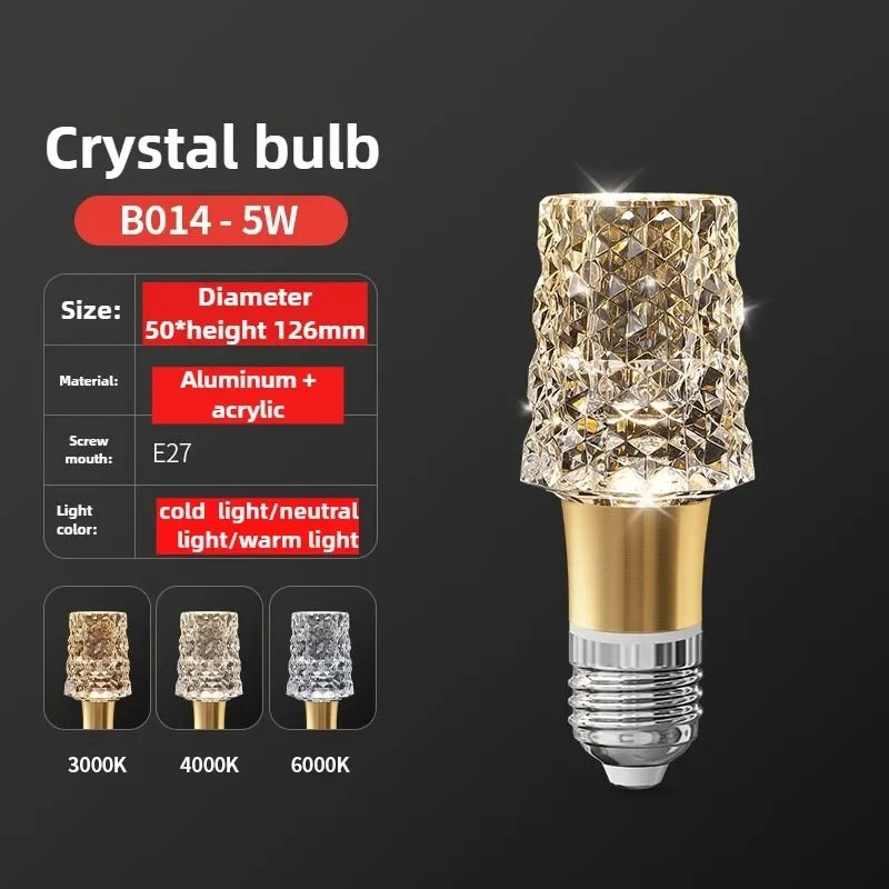 Crystal light bulbs
