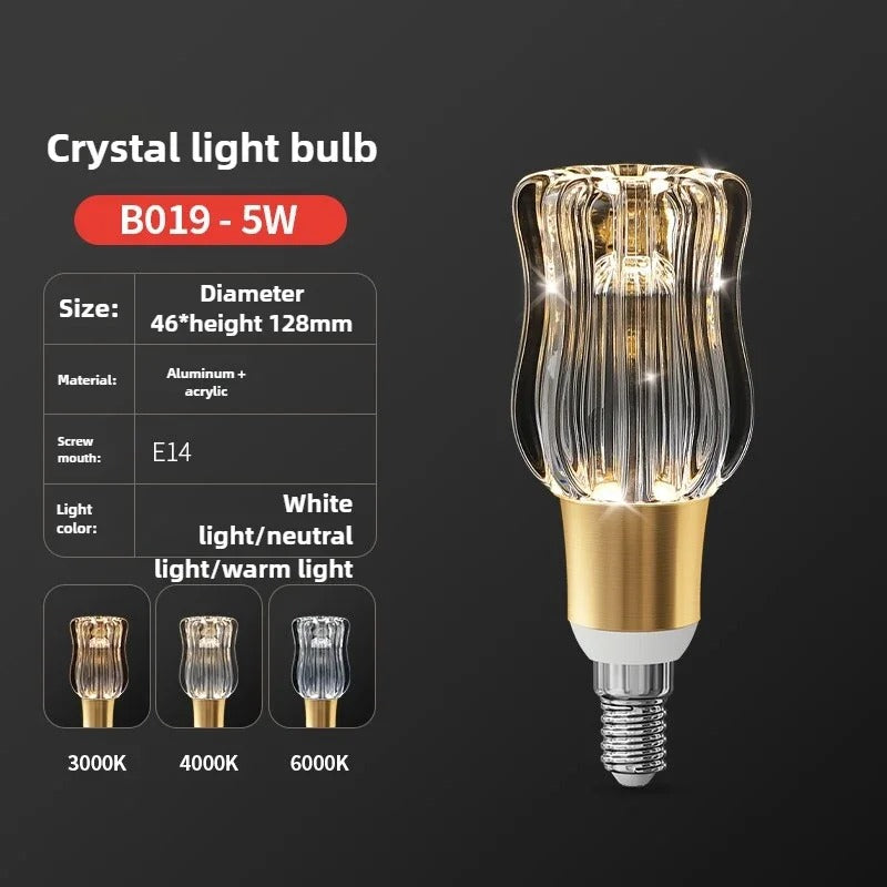 Crystal light bulbs