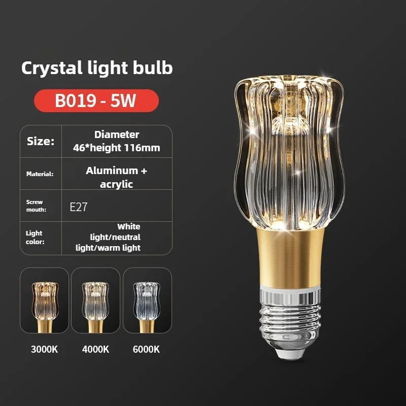 Crystal light bulbs